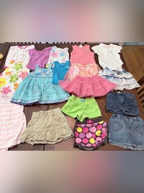 Girls 6-9M Clothing Bundle | 17 Pieces | Carter’s, Old Navy, Children’s Place